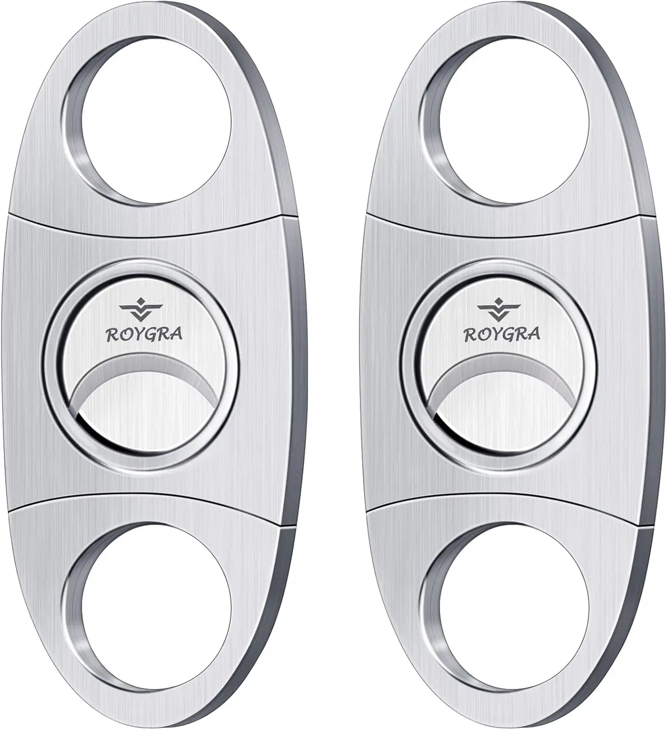 Cigar Cutter Set 2 Pack, Guillotine Double Blade Stainless Steel Smoking Accessories for Men, Portable Sharp Clean Cut
Cigar Cutter Set 2 Pack, Guillotine Double Blade Stainless Steel Smoking Accessories for Men, Portable Sharp Clean Cut