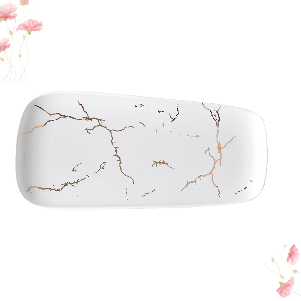 Serving Marble Tray Small Dessert Plate Pattern Jewelry Ceramic Dinner Tableware
Serving Marble Tray Small Dessert Plate Pattern Jewelry Ceramic Dinner Tableware