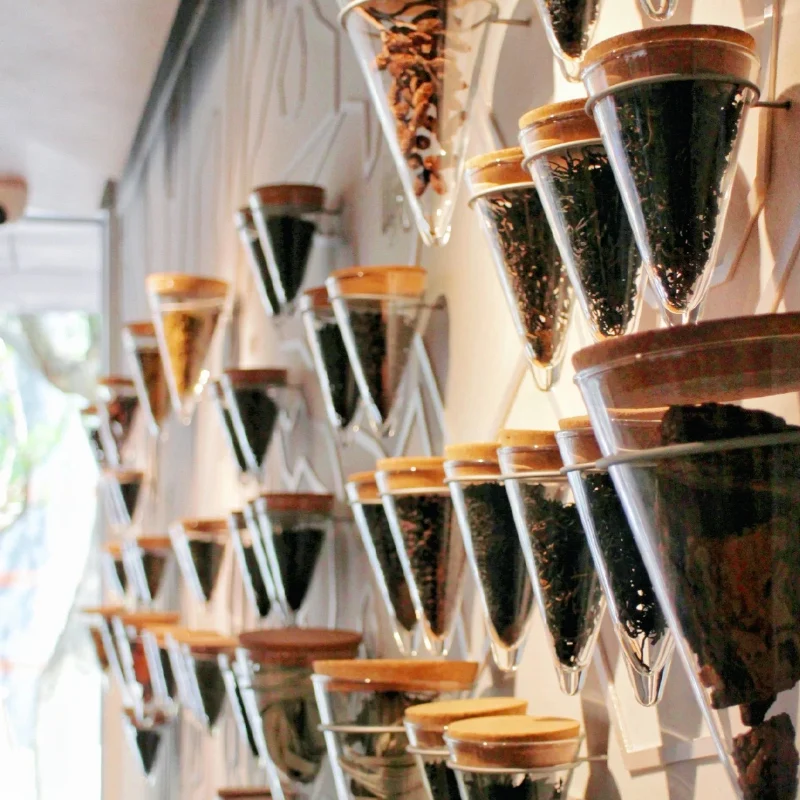 New Chinese style tea sample cone, fragrance scent display cone, tea classification, storage jar, tea sample display
New Chinese style tea sample cone, fragrance scent display cone, tea classification, storage jar, tea sample display