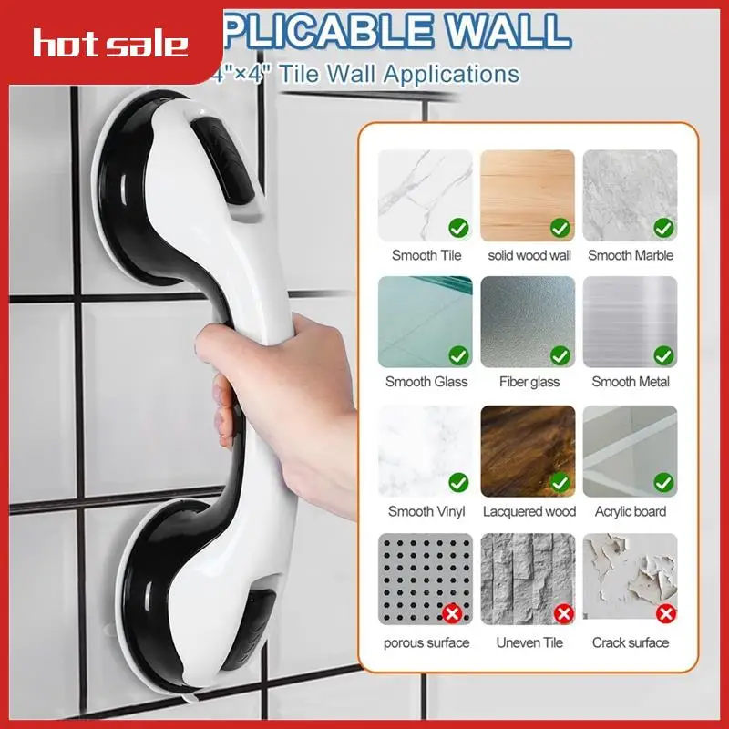 A33R-2 Pack Shower Handle 11.4 Inch Suction Shower Bar, Safety Bars For Shower Chair, Bathroom Grab Bar
A33R-2 Pack Shower Handle 11.4 Inch Suction Shower Bar, Safety Bars For Shower Chair, Bathroom Grab Bar