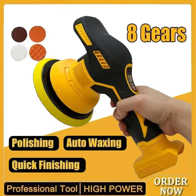 8-ступенчатый цифровой дисплей, беспроводной автомобильный полировщик, электрический полировщик, автомобильная полировальная машина для вощения, подходит для аккумулятора Dewalt 20 В
8-ступенчатый цифровой дисплей, беспроводной автомобильный полировщик, электрический полировщик, автомобильная полировальная машина для вощения, подходит для аккумулятора Dewalt 20 В