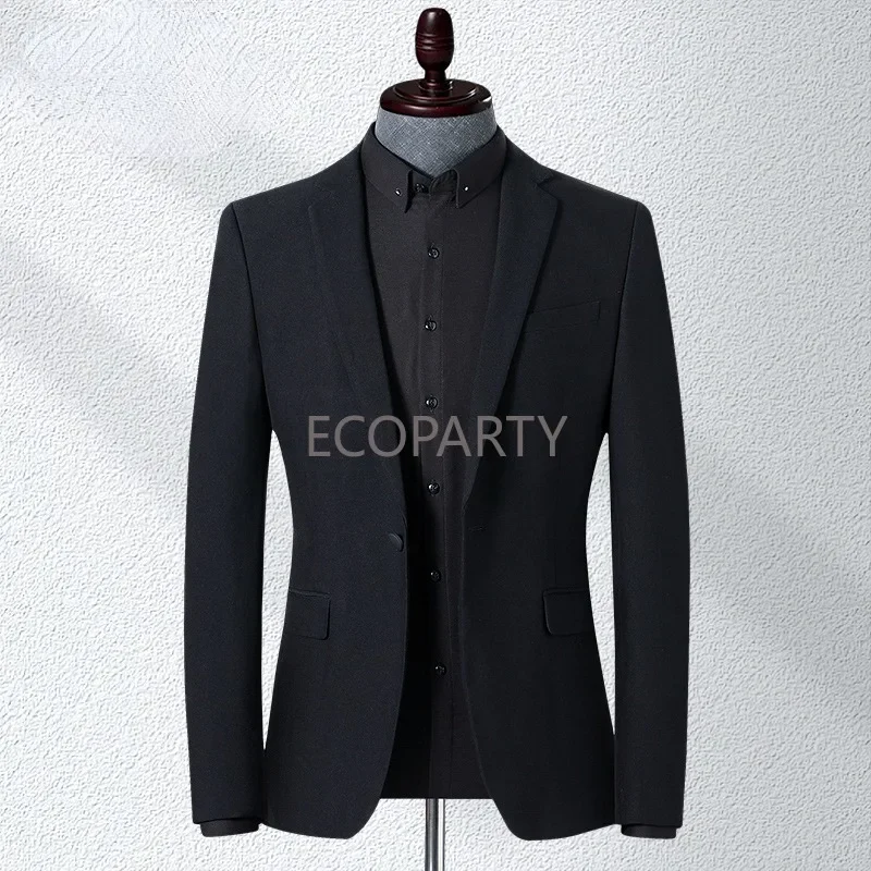 High Quality Customized Spring Autumn Suit Men's Single Button Split Slim Fit Small Suit Men's Korean Version Casual Single Coat
High Quality Customized Spring Autumn Suit Men's Single Button Split Slim Fit Small Suit Men's Korean Version Casual Single Coat
