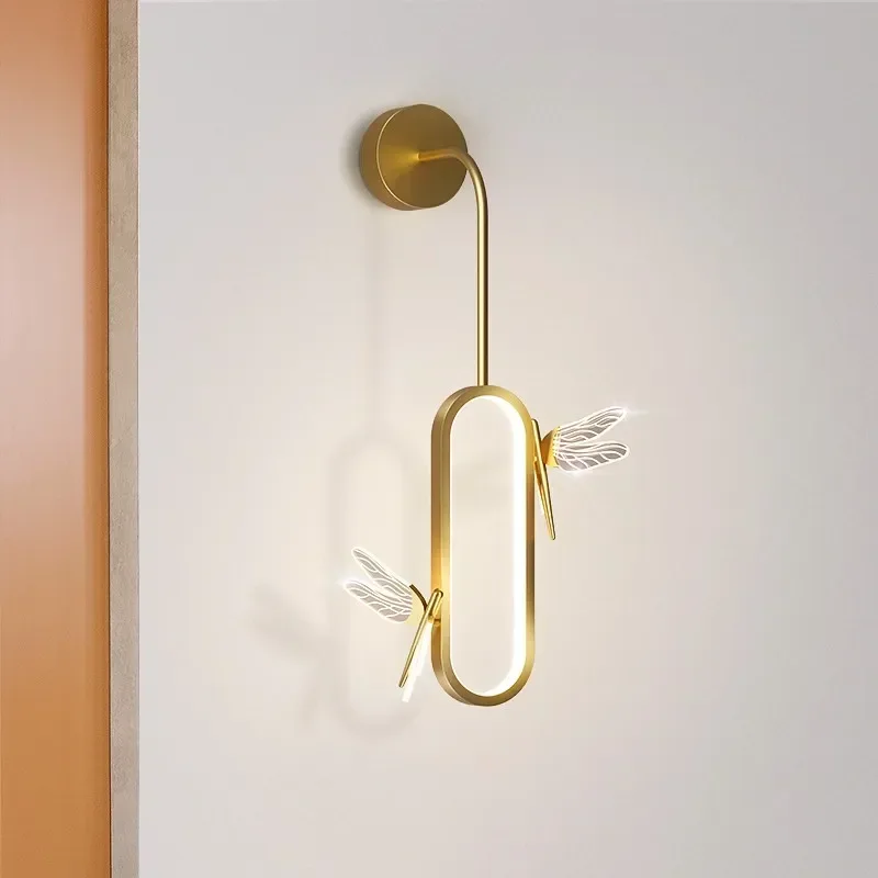 Nordic Wall Sconce Light Indoor Decor Living Dining Room Bedroom Bedside Pendant Lamps LED Chandelier Dragonfly Ceiling Lighting
Nordic Wall Sconce Light Indoor Decor Living Dining Room Bedroom Bedside Pendant Lamps LED Chandelier Dragonfly Ceiling Lighting