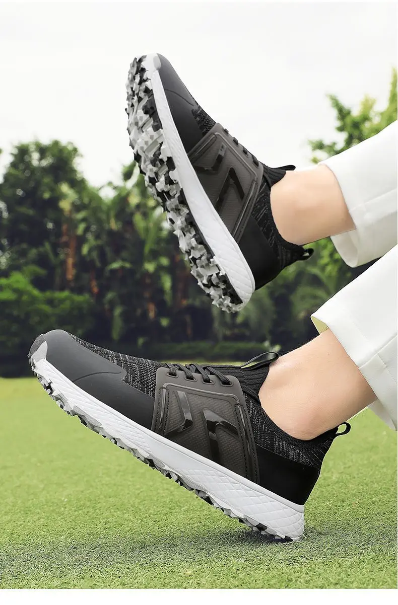2025 New Men's Golf Shoes Men's Luxury Brand Walking Shoes White Black Sneakers Mens Slip Resistant Golf Training Shoes
2025 New Men's Golf Shoes Men's Luxury Brand Walking Shoes White Black Sneakers Mens Slip Resistant Golf Training Shoes