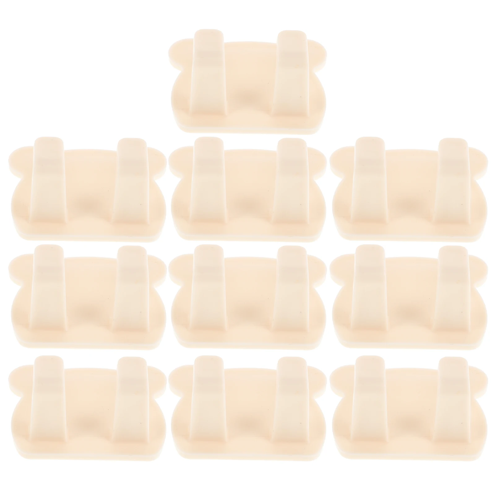 10 Pcs Shaver Storage Rack Coat Hangers Decorative Hook Plastic Hair Brush Holder
10 Pcs Shaver Storage Rack Coat Hangers Decorative Hook Plastic Hair Brush Holder