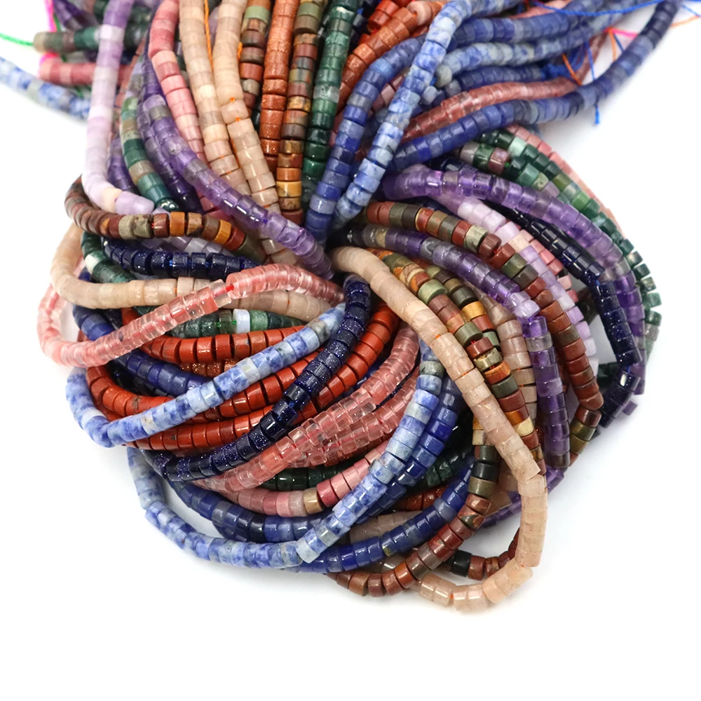 Natural Flat Disc Round Stone Amethyst Agate Rondelle Loose Beads for Jewelry Making DIY Charm Gem Bracelet Earring Crafts 4x2mm
Natural Flat Disc Round Stone Amethyst Agate Rondelle Loose Beads for Jewelry Making DIY Charm Gem Bracelet Earring Crafts 4x2mm