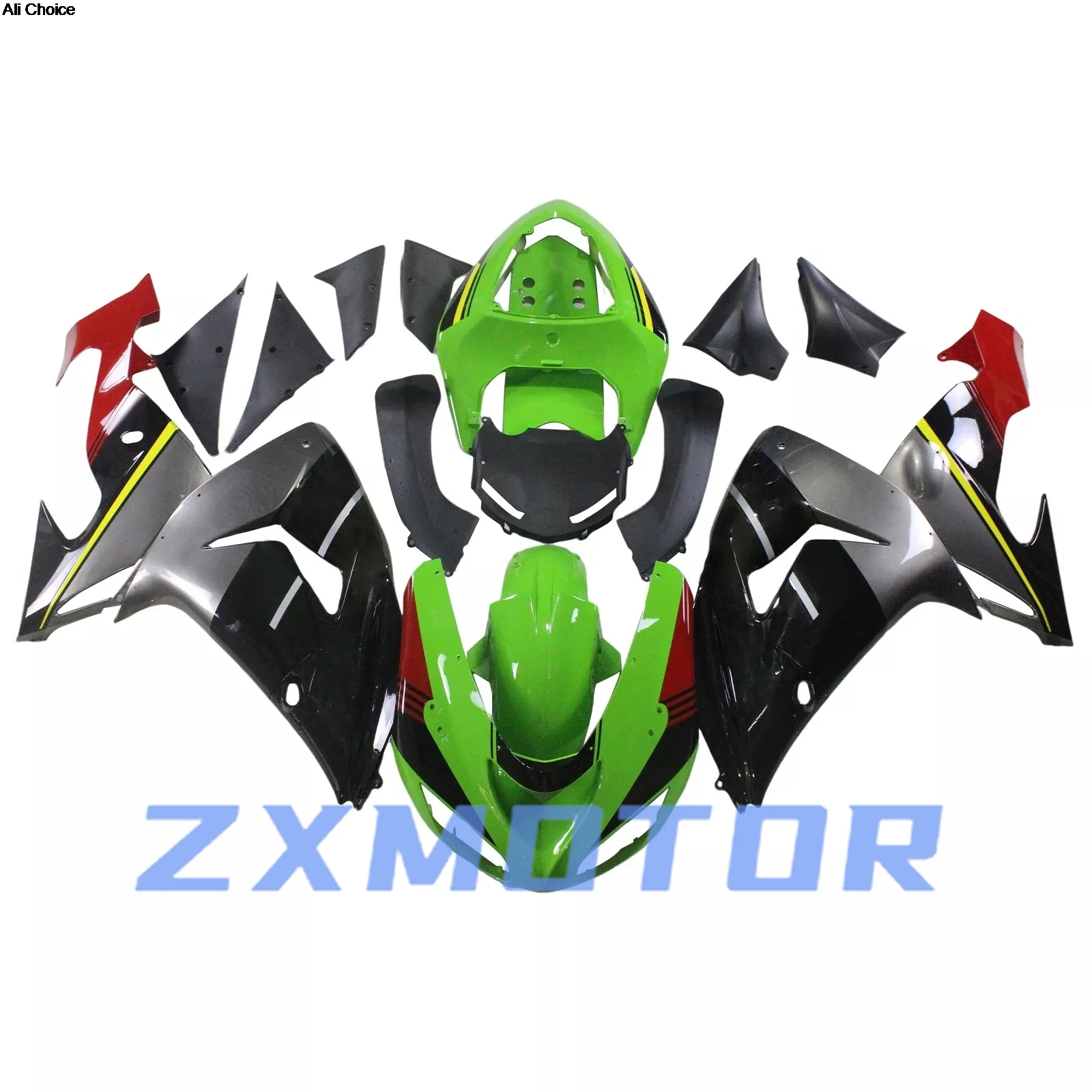 Fit For Kawasaki ZX10R 2006 2007 Motorcycle ABS Fairings ZX 10R 06 07 Fairing Body Plastic Cover Kit
Fit For Kawasaki ZX10R 2006 2007 Motorcycle ABS Fairings ZX 10R 06 07 Fairing Body Plastic Cover Kit