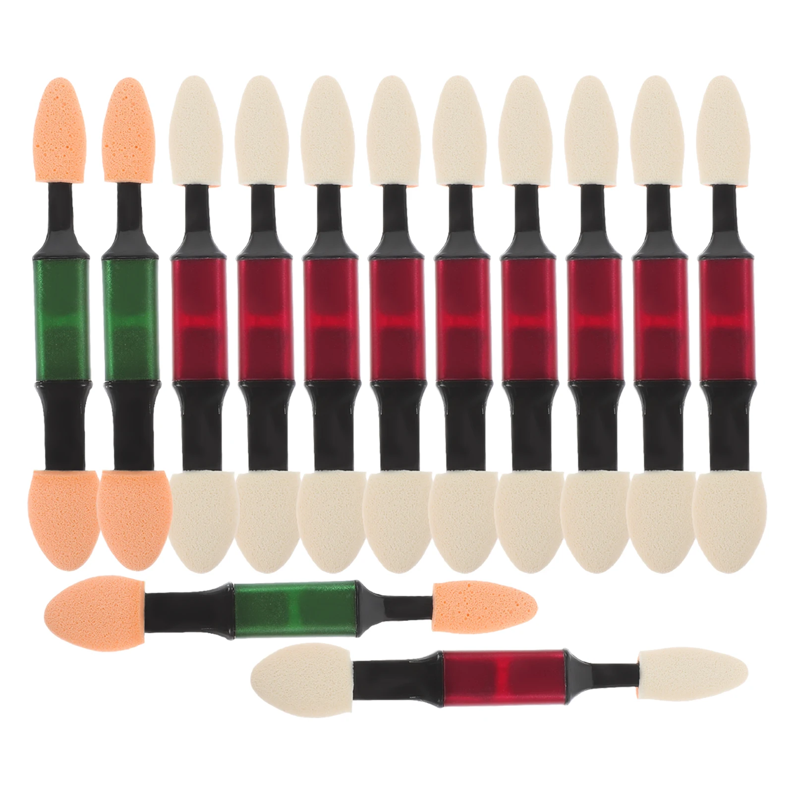 10 Pcs Eye Shadow Brushes Dual Sided Sponge Tipped Makeup Blending Women Cosmetics Applicator Comfortable Foam
10 Pcs Eye Shadow Brushes Dual Sided Sponge Tipped Makeup Blending Women Cosmetics Applicator Comfortable Foam
