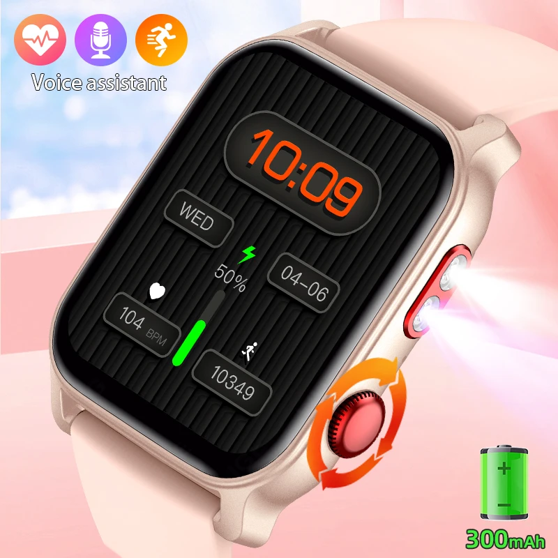 LIGE Smartwatch Women 1.83inch Screen Custom Dial IP68 Waterproof Health Monitor Sports Bluetooth Call Music Smart Watch for Men
LIGE Smartwatch Women 1.83inch Screen Custom Dial IP68 Waterproof Health Monitor Sports Bluetooth Call Music Smart Watch for Men