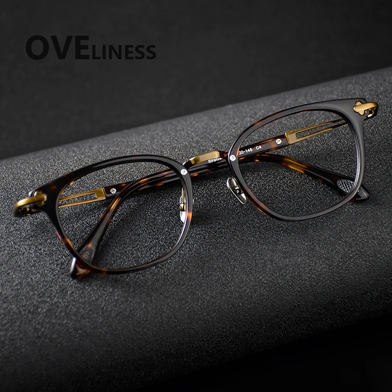 2026 Acetate Titanium Glasses Frame Men Brand Design Vintage Retro Round Eyeglasses frames Women Japanese Spectacles Eyewear
2026 Acetate Titanium Glasses Frame Men Brand Design Vintage Retro Round Eyeglasses frames Women Japanese Spectacles Eyewear