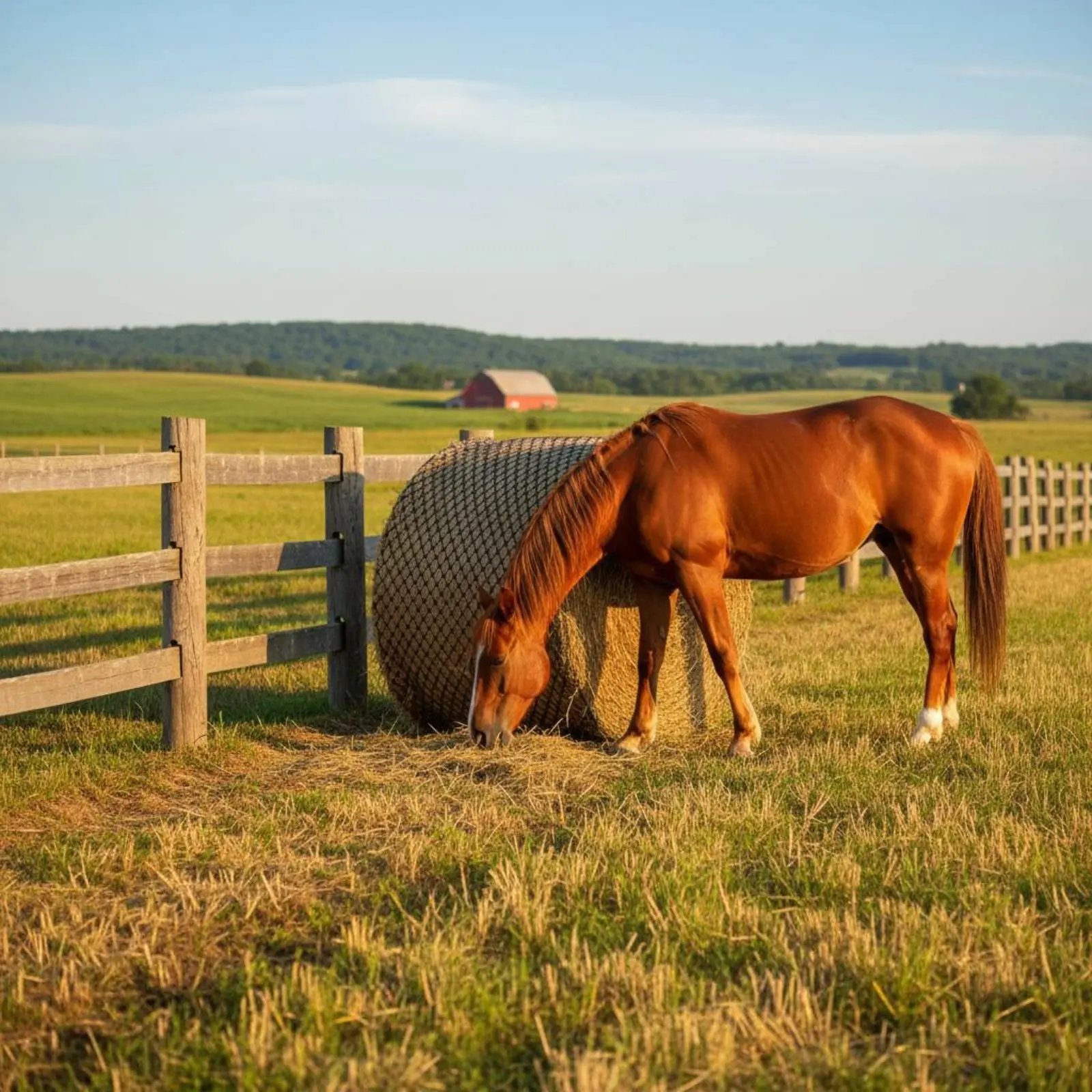 Large Hay Net Bag Long-Lasting Horse Hay Feeder Net Farm Supply Treated Breathable Mesh for Stable, Barn
Large Hay Net Bag Long-Lasting Horse Hay Feeder Net Farm Supply Treated Breathable Mesh for Stable, Barn