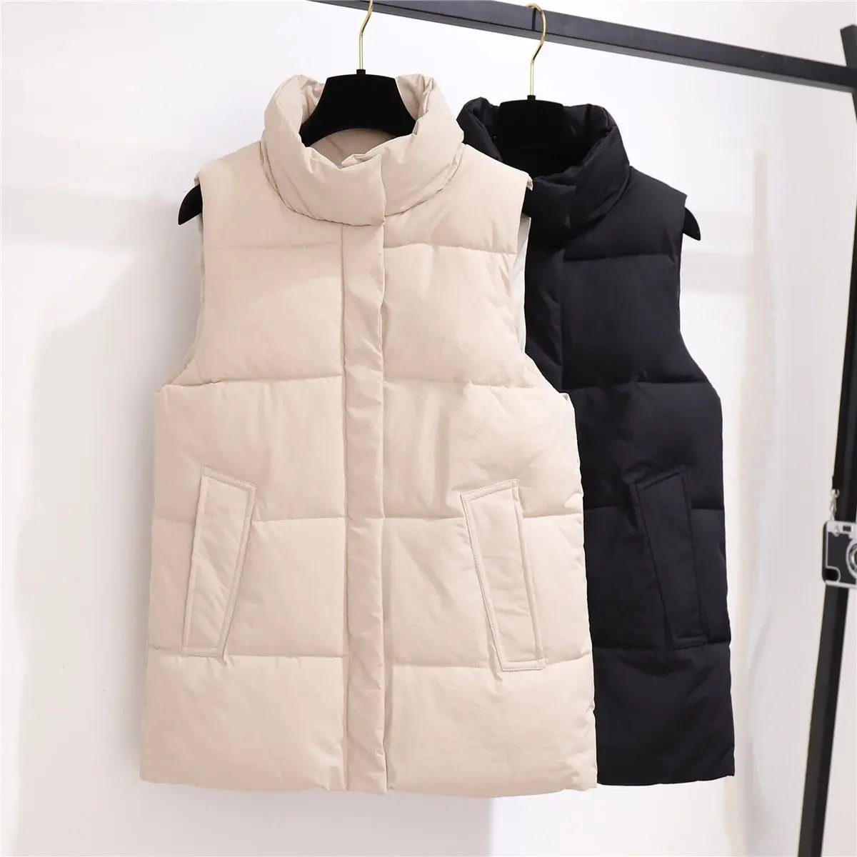 Down Cotton Vest Women 2022 Autumn Winter New Korean Slim Versatile Bread Jacket Waistcoat Female Casual Short Thick Warm Vest
Down Cotton Vest Women 2022 Autumn Winter New Korean Slim Versatile Bread Jacket Waistcoat Female Casual Short Thick Warm Vest