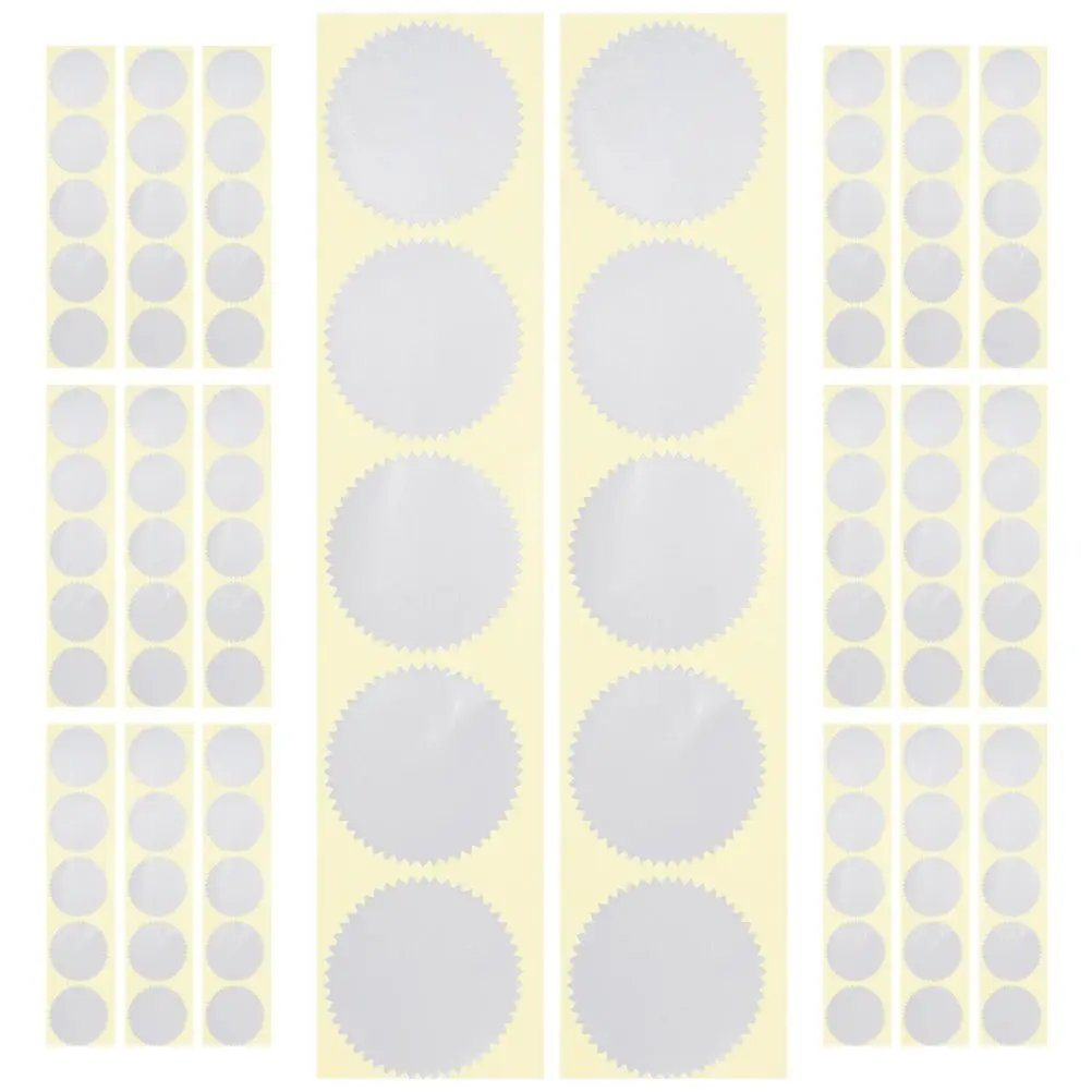 200pcs Steel Stamp Blank Round Stickers Serrated Edge Certificate Seals Tamper Proof Self Adhesive Labels Folder Tags
200pcs Steel Stamp Blank Round Stickers Serrated Edge Certificate Seals Tamper Proof Self Adhesive Labels Folder Tags