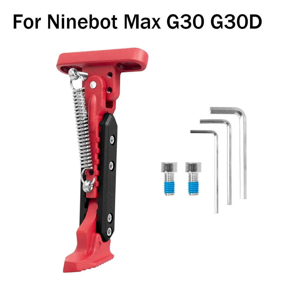 Алюминиевая парковочная подставка для электрического скутера для Ninebot Max G30 Kaabo Mantis 10 Vsett 9, выдвижная боковая опора для ног, детали подставки
Алюминиевая парковочная подставка для электрического скутера для Ninebot Max G30 Kaabo Mantis 10 Vsett 9, выдвижная боковая опора для ног, детали подставки