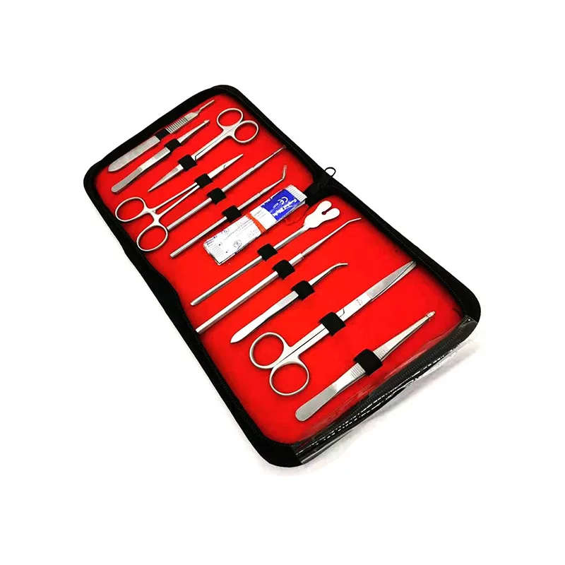 22Pcs Stainless Steel Dissection Kit – Scalpel, Scissors, Tweezers, Probe for Biology & Dental Surgery
22Pcs Stainless Steel Dissection Kit – Scalpel, Scissors, Tweezers, Probe for Biology & Dental Surgery