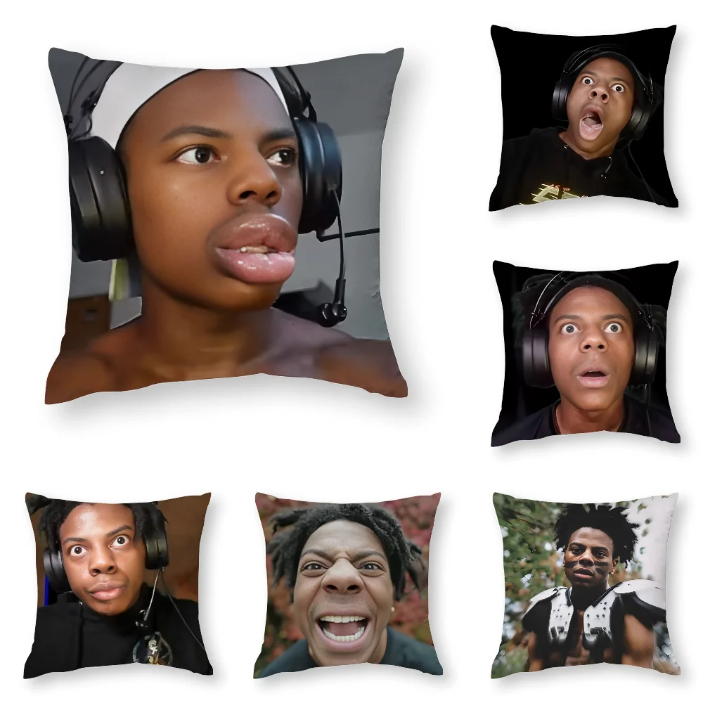 Funny Anchor iShowSpeed Pillow Case 3D Print Polyester Fiber 40*40 cm Home Sofa Throw Pillow Cover Decoration Festival Gift
Funny Anchor iShowSpeed Pillow Case 3D Print Polyester Fiber 40*40 cm Home Sofa Throw Pillow Cover Decoration Festival Gift