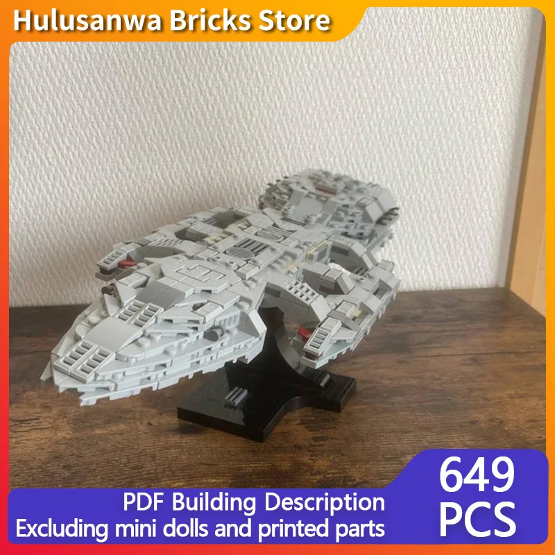 Популярная киномодель MOC, строительные кирпичи, космический боевой линкор, модульные технологии, подарки, праздник, сборка, детские игрушки, костюм
Популярная киномодель MOC, строительные кирпичи, космический боевой линкор, модульные технологии, подарки, праздник, сборка, детские игрушки, костюм