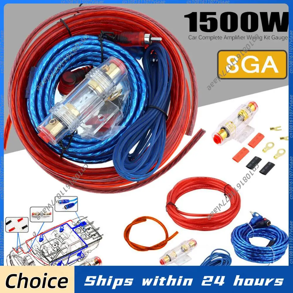 1500W Audio Speakers Wiring Kit 18GA Car Subwoofer Cable Speaker Installation Wires for Car Modification for Auto Vehicle Parts
1500W Audio Speakers Wiring Kit 18GA Car Subwoofer Cable Speaker Installation Wires for Car Modification for Auto Vehicle Parts