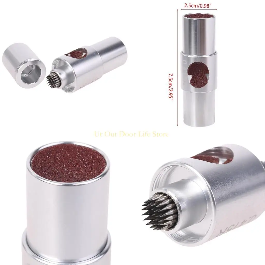 77UF 6в1 бильярдный кий, наконечник, инструмент для формирования потертостей, таппер, полировщик, скаффер
77UF 6в1 бильярдный кий, наконечник, инструмент для формирования потертостей, таппер, полировщик, скаффер