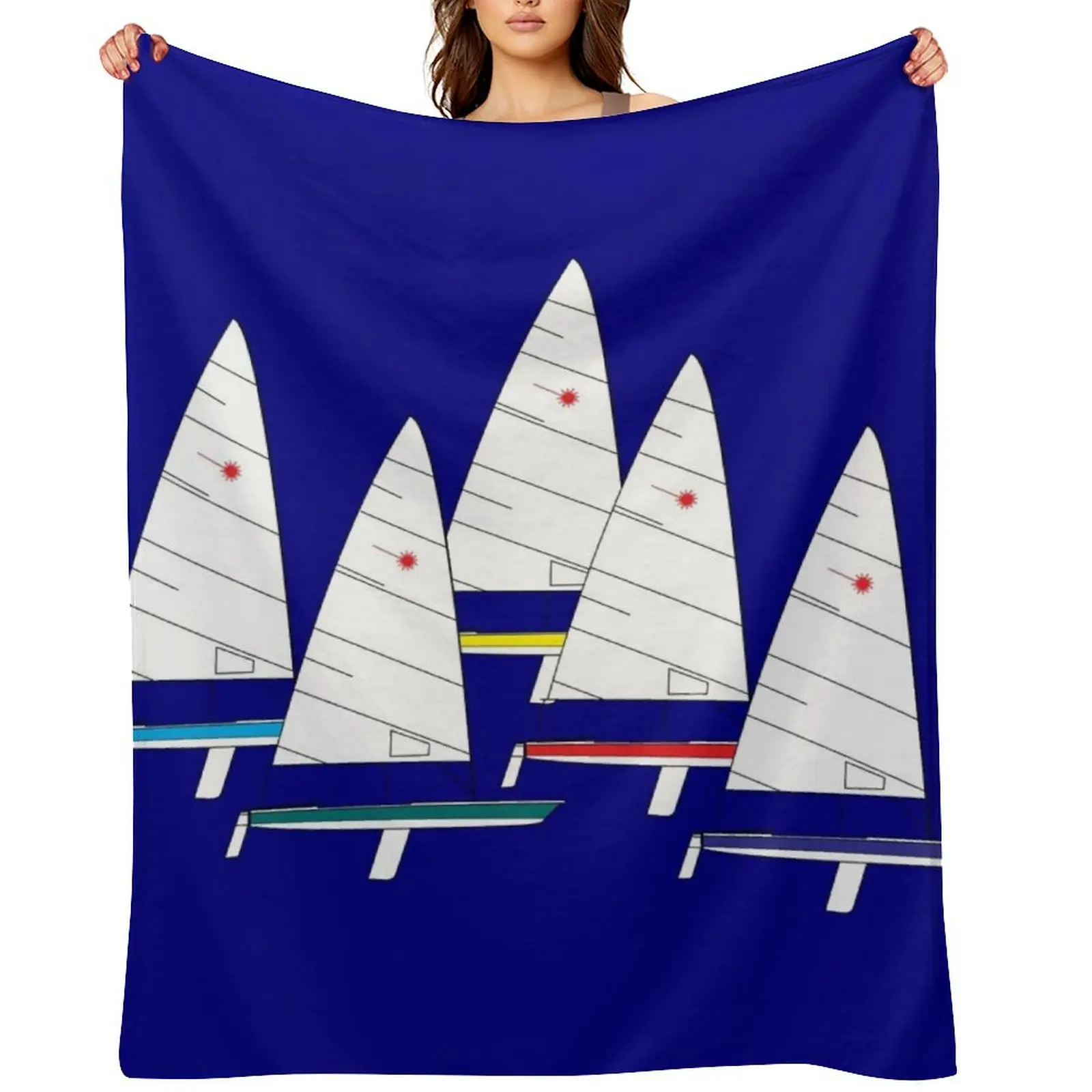 Laser Sailboats Racing Throw Blanket Quilt Plaid on the sofa blankets ands Plaid Blankets
Laser Sailboats Racing Throw Blanket Quilt Plaid on the sofa blankets ands Plaid Blankets