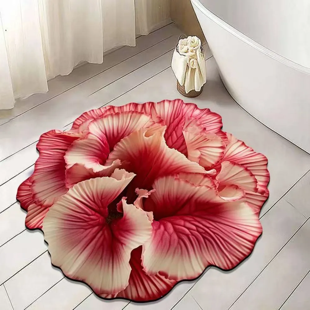Creative 3D Special-shaped Floor Mat Non-slip Absorbent Flower Carpet Quick Dry Dirt-resistant Drain Mat for Bathroom Bedroom
Creative 3D Special-shaped Floor Mat Non-slip Absorbent Flower Carpet Quick Dry Dirt-resistant Drain Mat for Bathroom Bedroom
