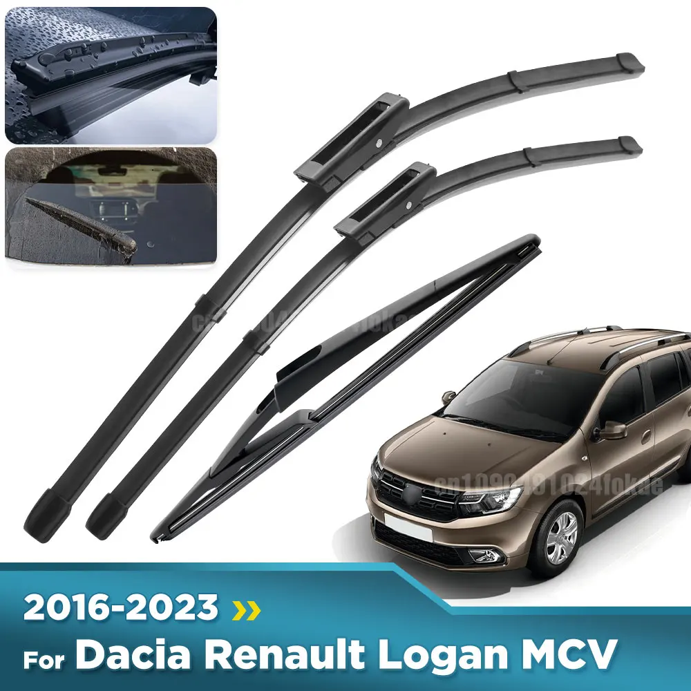 For Dacia Renault Logan MCV 2016-2023 2017 2018 Wiper Front & Rear Wiper Blades Windshield Windscreen Window Brushes 22"+19"+12"
For Dacia Renault Logan MCV 2016-2023 2017 2018 Wiper Front & Rear Wiper Blades Windshield Windscreen Window Brushes 22"+19"+12"