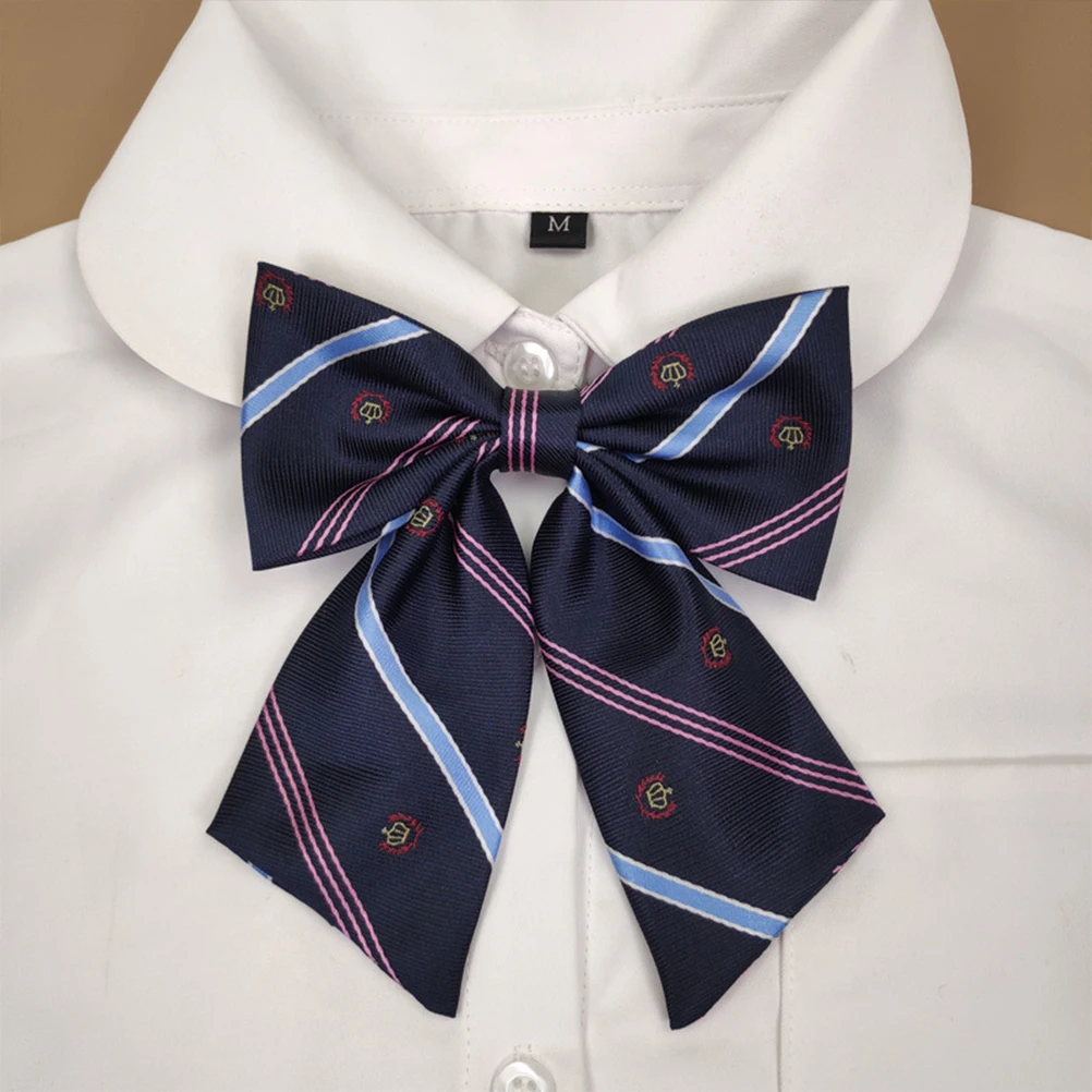 2pcs Bow Tie Necktie Set Cartoon Cravat Stripe Student Uniform Accessory Cosplay Party Prop Non Fading Durable Bright Color
2pcs Bow Tie Necktie Set Cartoon Cravat Stripe Student Uniform Accessory Cosplay Party Prop Non Fading Durable Bright Color