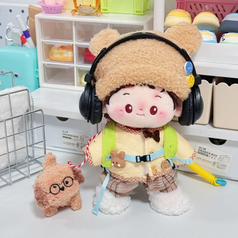 Только одежда, 20 см, хлопковая кукла, новый медведь, кролик, милая одежда, топы, пальто, юбка, шляпа, одевание, игра, аксессуары для кукол, платье для куклы своими руками
Только одежда, 20 см, хлопковая кукла, новый медведь, кролик, милая одежда, топы, пальто, юбка, шляпа, одевание, игра, аксессуары для кукол, платье для куклы своими руками