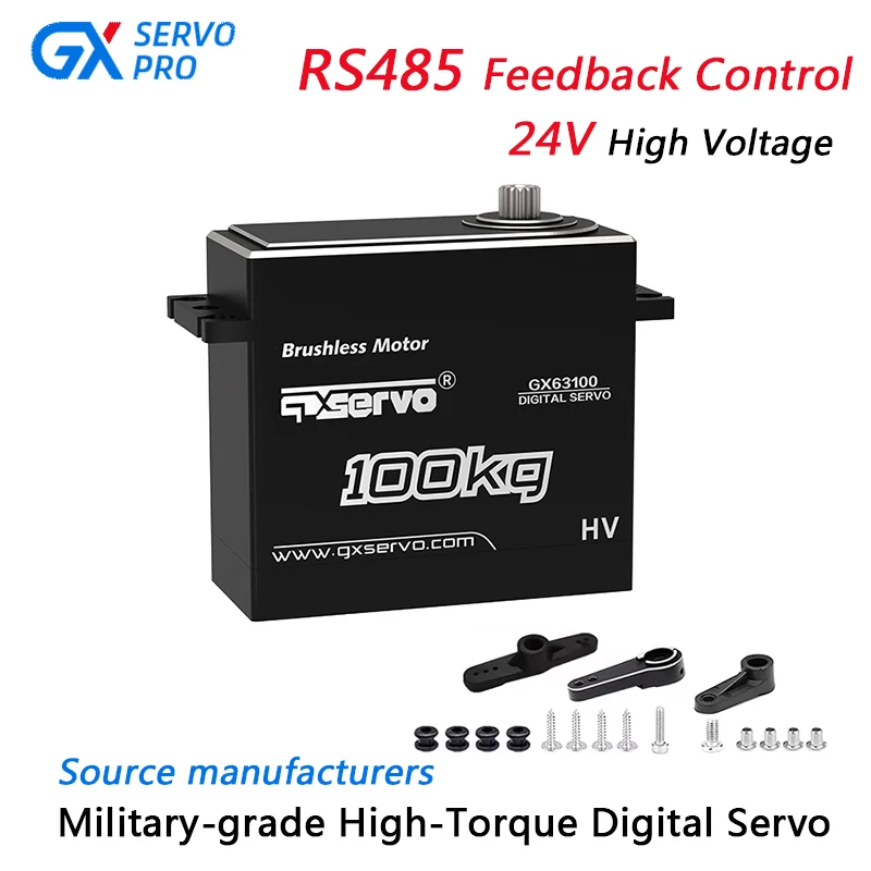 GX-RS485 100kg Brushless Motor With Feedback Control 24V High Voltage For Robot ,Industrial Automation equipment
GX-RS485 100kg Brushless Motor With Feedback Control 24V High Voltage For Robot ,Industrial Automation equipment