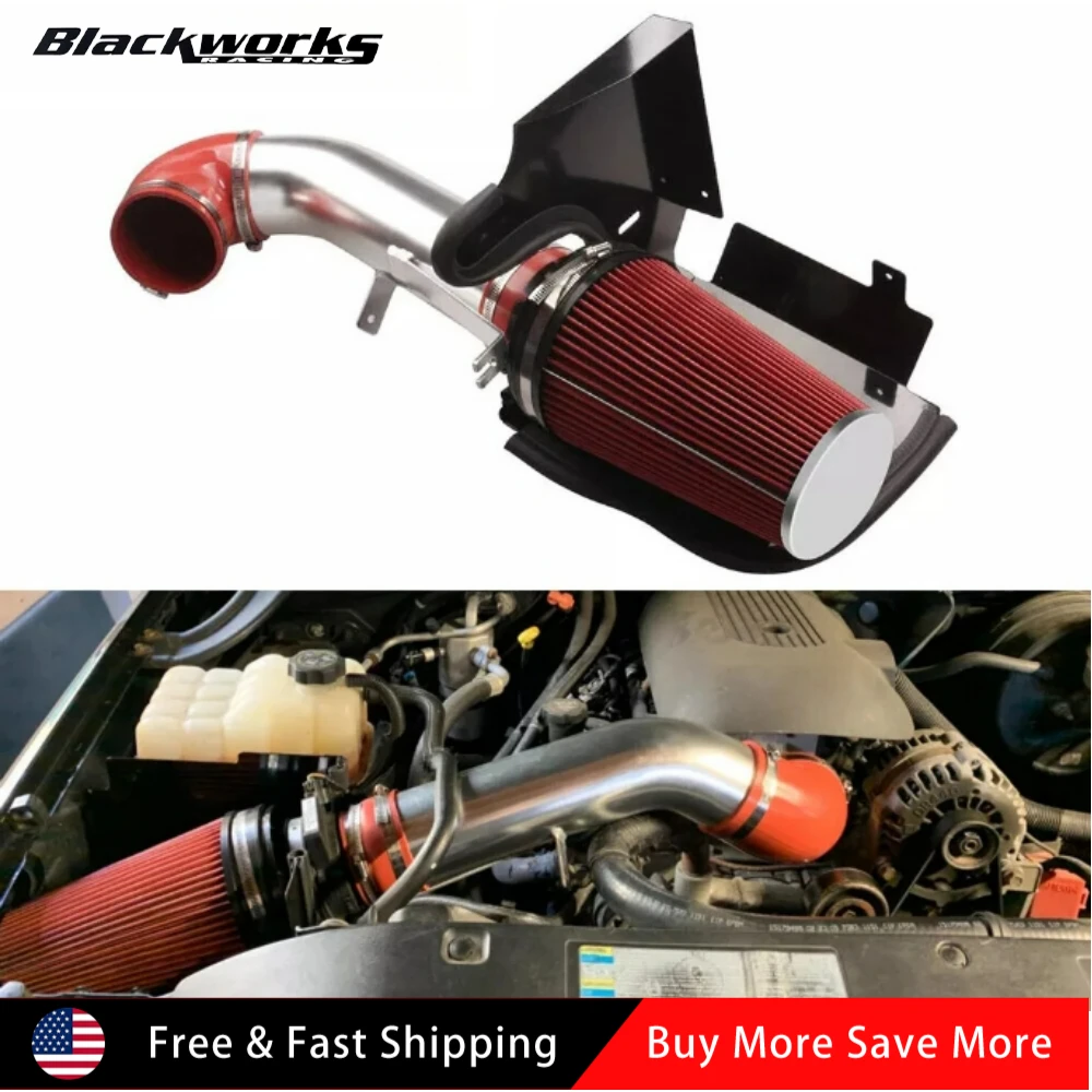4" Cold Air Intake System Heat Shield for 1999-2006 GMC Chevy V8 4.8L 5.3L 6.0L for 2001-2006 Silverado 3500 with 6.0L V8 Engine
4" Cold Air Intake System Heat Shield for 1999-2006 GMC Chevy V8 4.8L 5.3L 6.0L for 2001-2006 Silverado 3500 with 6.0L V8 Engine