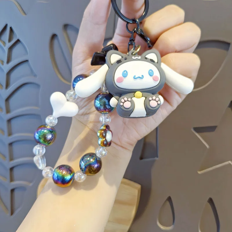 Cartoon Sanrio Beaded Cinnamoroll Phone Chain Keychain Bag Cell Phone Charm Cute Key Chain Gifts
Cartoon Sanrio Beaded Cinnamoroll Phone Chain Keychain Bag Cell Phone Charm Cute Key Chain Gifts