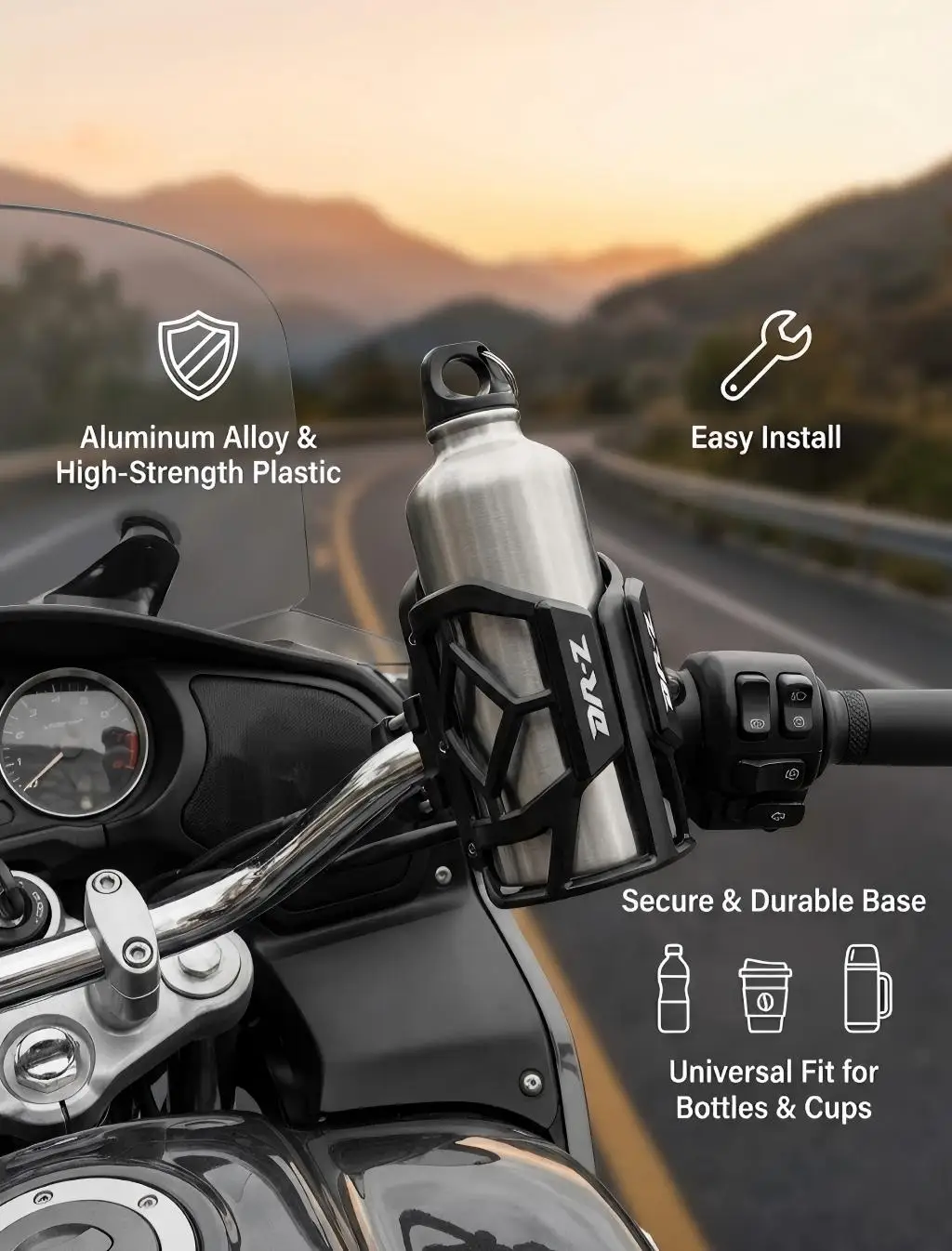 For SUZUKI RMZ250 RMZ450 DRZ400SM RMZ 250 DRZ 400 2004-2008 2010-2016 High Quality Motorcycle Beverage Water Cup Holder
For SUZUKI RMZ250 RMZ450 DRZ400SM RMZ 250 DRZ 400 2004-2008 2010-2016 High Quality Motorcycle Beverage Water Cup Holder