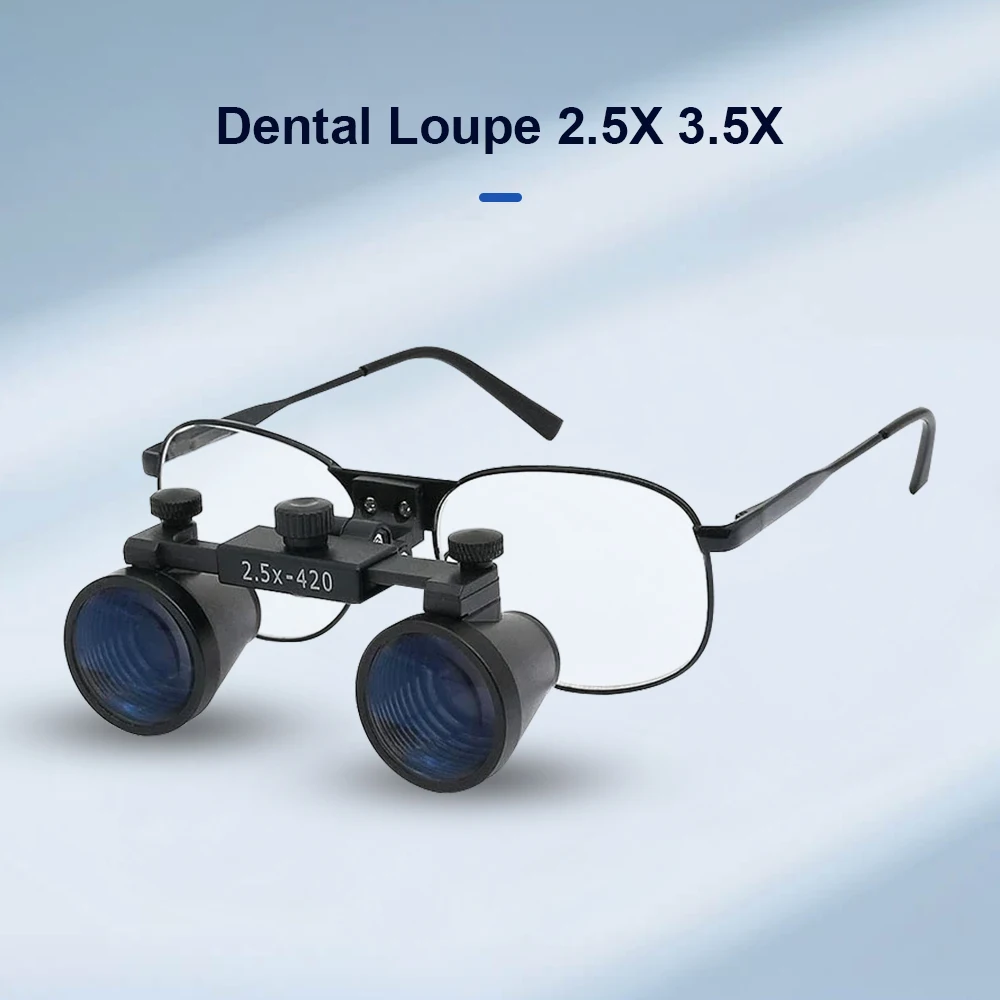 2.5X 3.5X Magnification Dental Loupes Metal Frame Medical Magnifier Dentist Glass Surgical Magnifying Glasses
2.5X 3.5X Magnification Dental Loupes Metal Frame Medical Magnifier Dentist Glass Surgical Magnifying Glasses