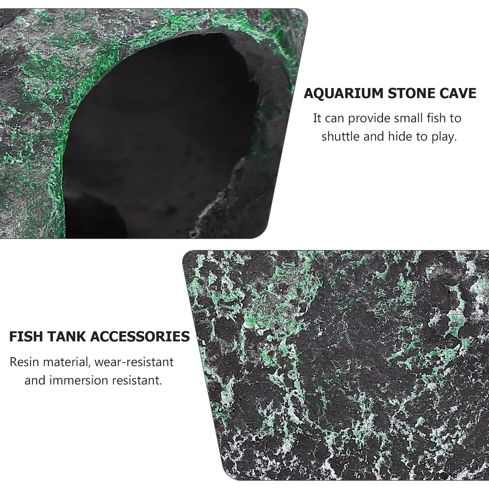 Resin L scaping Stone Cave 3 Holes Small Fish Hide Fish Tank Accessories Aquarium nament Housewarming Pet Supplies Decor
Resin L scaping Stone Cave 3 Holes Small Fish Hide Fish Tank Accessories Aquarium nament Housewarming Pet Supplies Decor