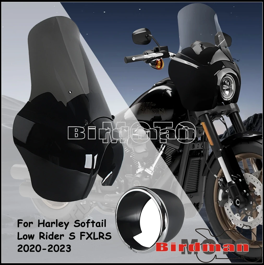 Windshield TSport Fairing Front Headlight Fairing Cover Motorcycle Club Style For Harley Softail Low Rider S 114 117 FXLRS 20-23
Windshield TSport Fairing Front Headlight Fairing Cover Motorcycle Club Style For Harley Softail Low Rider S 114 117 FXLRS 20-23