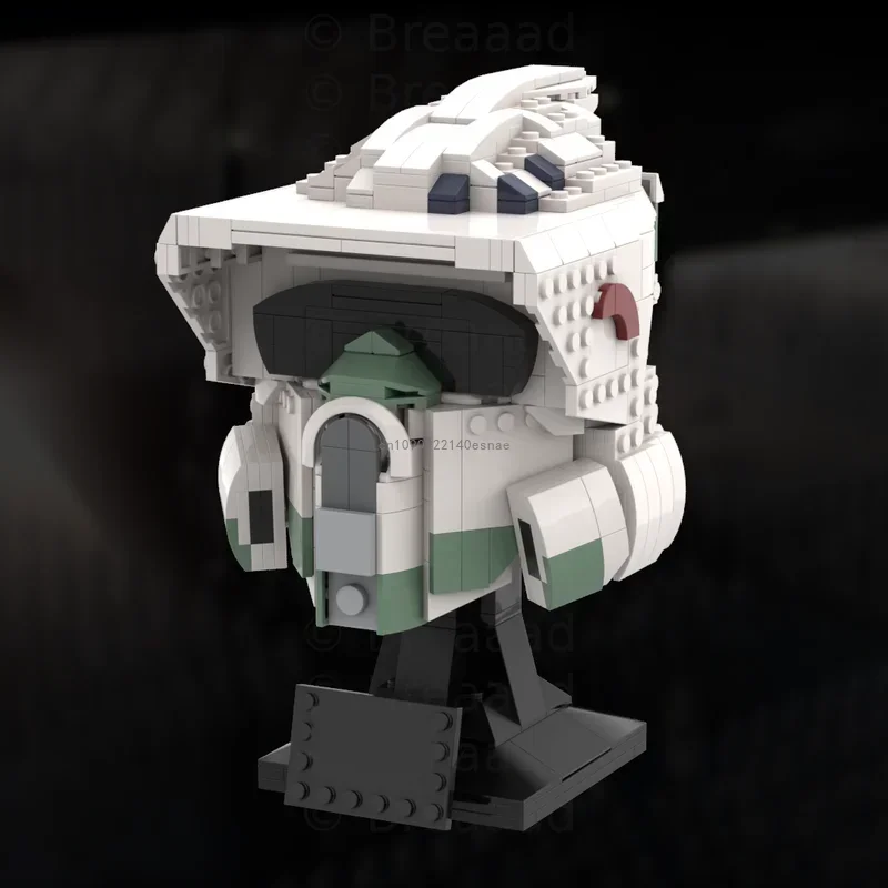 Moc 646 шт. ARF солдатский шлем, звездная боевая модель, строительные блоки, кирпичи, образовательные сборные игрушки для детей, рождественские подарки
Moc 646 шт. ARF солдатский шлем, звездная боевая модель, строительные блоки, кирпичи, образовательные сборные игрушки для детей, рождественские подарки