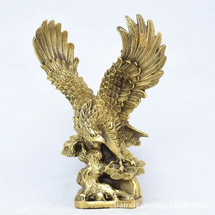 Vintage Chinese Brass Copper Decoration Cooperate Hand Eagle Hawk Lanneret Statue
Vintage Chinese Brass Copper Decoration Cooperate Hand Eagle Hawk Lanneret Statue