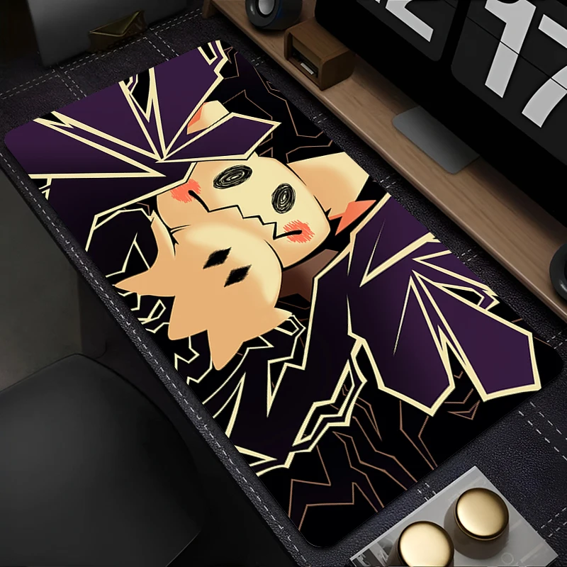Black Anime Mouse Pad HD Printing M-Mimikyus Fashion Mousepad Gaming Accessories Large Desk Mat Kawaii Extended Carpet Mausepad
Black Anime Mouse Pad HD Printing M-Mimikyus Fashion Mousepad Gaming Accessories Large Desk Mat Kawaii Extended Carpet Mausepad