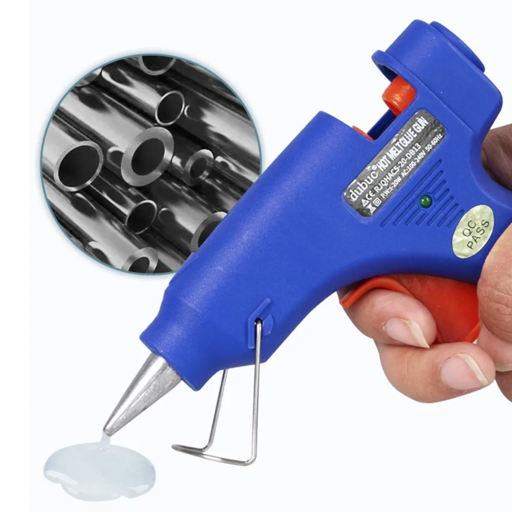 Silicone Hot Glue Gun Standard with 7mm Sticks, Quick Heating DIY Tool for Arts, Crafts, School, and Home Maintenance Use EU
Silicone Hot Glue Gun Standard with 7mm Sticks, Quick Heating DIY Tool for Arts, Crafts, School, and Home Maintenance Use EU