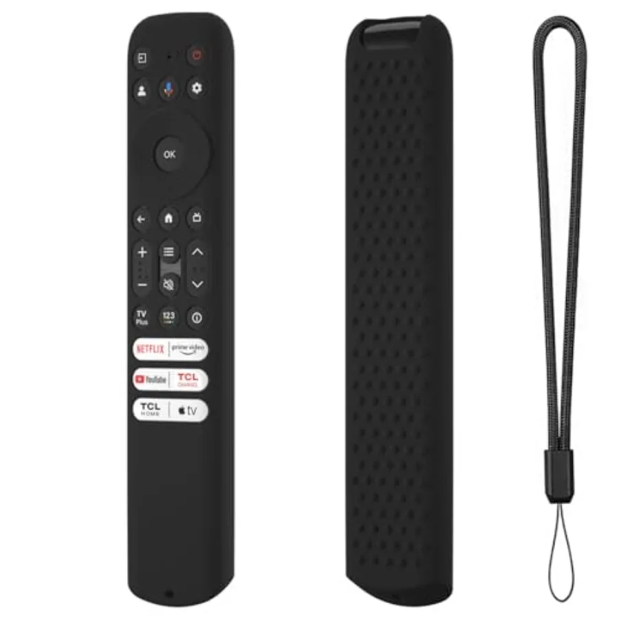 Silicone Cover for TCL RC813 FMB1/RC923/RC902V Remote Protective Case Sleeve for TCL Smart TV Remote RC813 FMB1 Case Cover
Silicone Cover for TCL RC813 FMB1/RC923/RC902V Remote Protective Case Sleeve for TCL Smart TV Remote RC813 FMB1 Case Cover