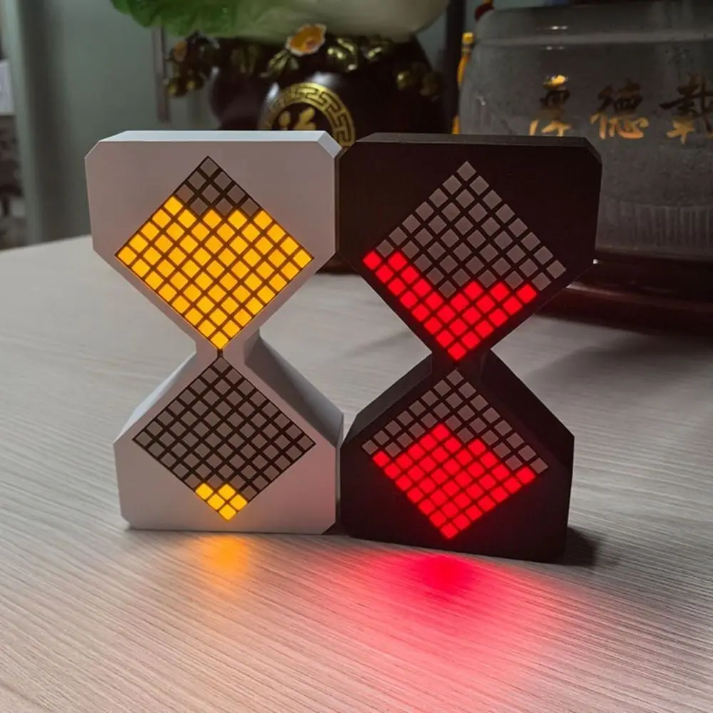 Cyber Style LED Electronic Hourglass with Gravity Sensing Technology Sense DIY Digital Sand Clock 1-30 Min Timer Decompress Toys
Cyber Style LED Electronic Hourglass with Gravity Sensing Technology Sense DIY Digital Sand Clock 1-30 Min Timer Decompress Toys