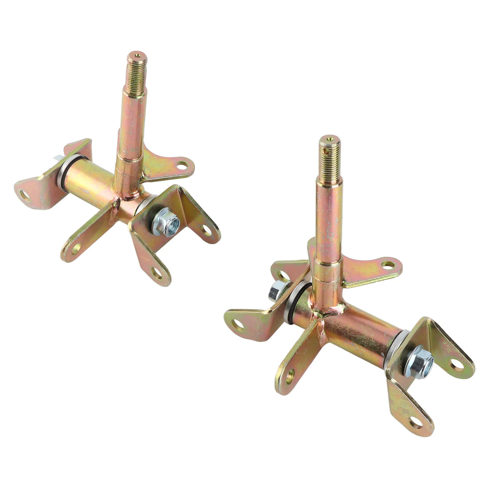 17mm Front Steering Strut Knuckle Spindle - Left & Right Steering Knuckles for Drum Brake ATV 4 Wheelers Go Kart 50cc‑150cc
17mm Front Steering Strut Knuckle Spindle - Left & Right Steering Knuckles for Drum Brake ATV 4 Wheelers Go Kart 50cc‑150cc