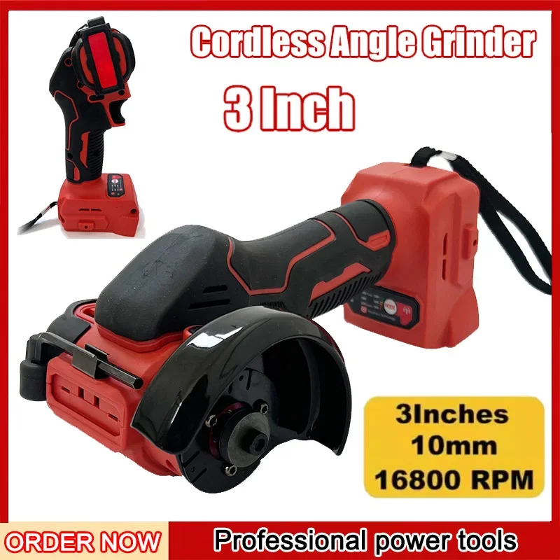 Fit Milwaukee Cordless Angle Grinder 3 Inch Polishing Machine Mini Diamond Cutting Grinding Cut OFF Tools for 18V 20V Battery
Fit Milwaukee Cordless Angle Grinder 3 Inch Polishing Machine Mini Diamond Cutting Grinding Cut OFF Tools for 18V 20V Battery