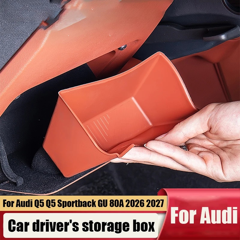 For Audi Q5 GU 80А 2025 2026 2027 Silicone material for the central control driver's storage box and interior storage components
For Audi Q5 GU 80А 2025 2026 2027 Silicone material for the central control driver's storage box and interior storage components