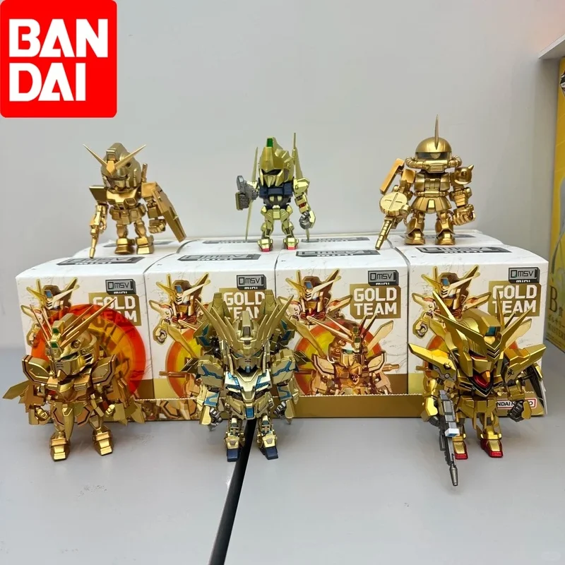 Новая оригинальная глухая коробка Gungun Qmsv Mini Gold Team Series, роскошная золотая команда, загадочная коробка, аниме-фигурка, украшение, игрушка в подарок
Новая оригинальная глухая коробка Gungun Qmsv Mini Gold Team Series, роскошная золотая команда, загадочная коробка, аниме-фигурка, украшение, игрушка в подарок