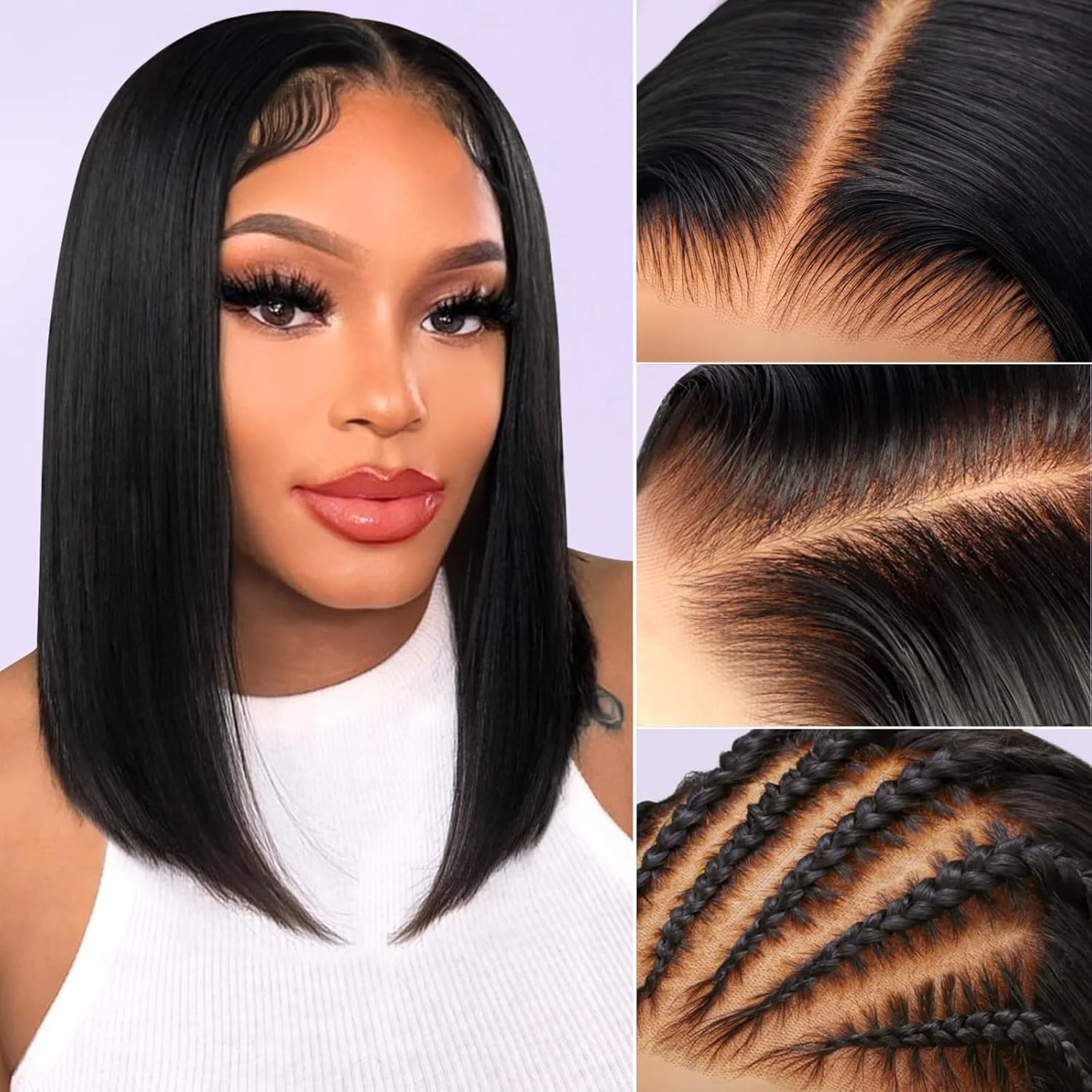 14 Inch Short Straight Bob Wig Human 13x4 Lace Transparent 200% Frontal Hair Bob Wig Pre Plucked Lace Front Human Hair Wigs
14 Inch Short Straight Bob Wig Human 13x4 Lace Transparent 200% Frontal Hair Bob Wig Pre Plucked Lace Front Human Hair Wigs