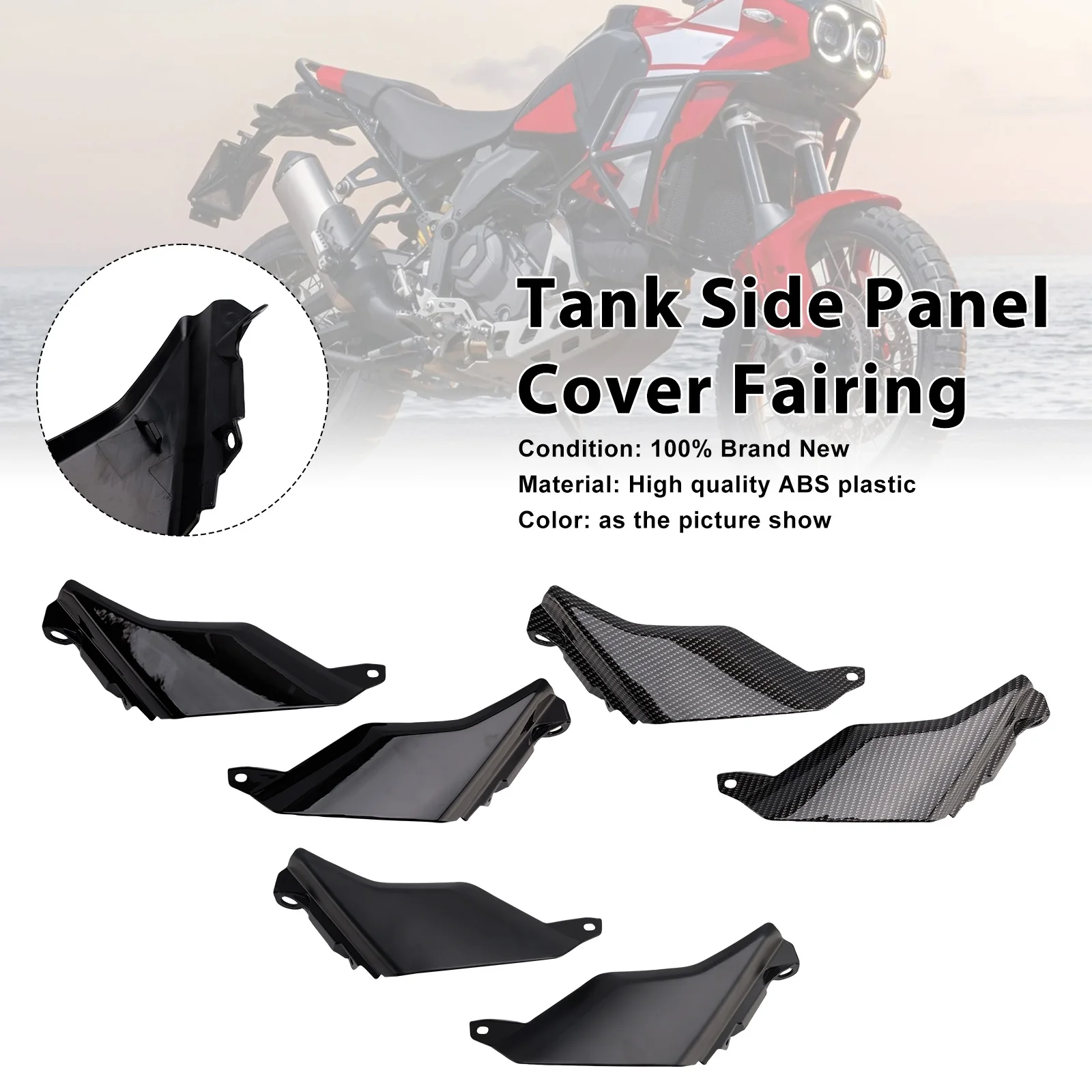Topteng Tank Side Cover Panel Fairing Cowl For Yamaha Tenere 700 2025-2026
Topteng Tank Side Cover Panel Fairing Cowl For Yamaha Tenere 700 2025-2026