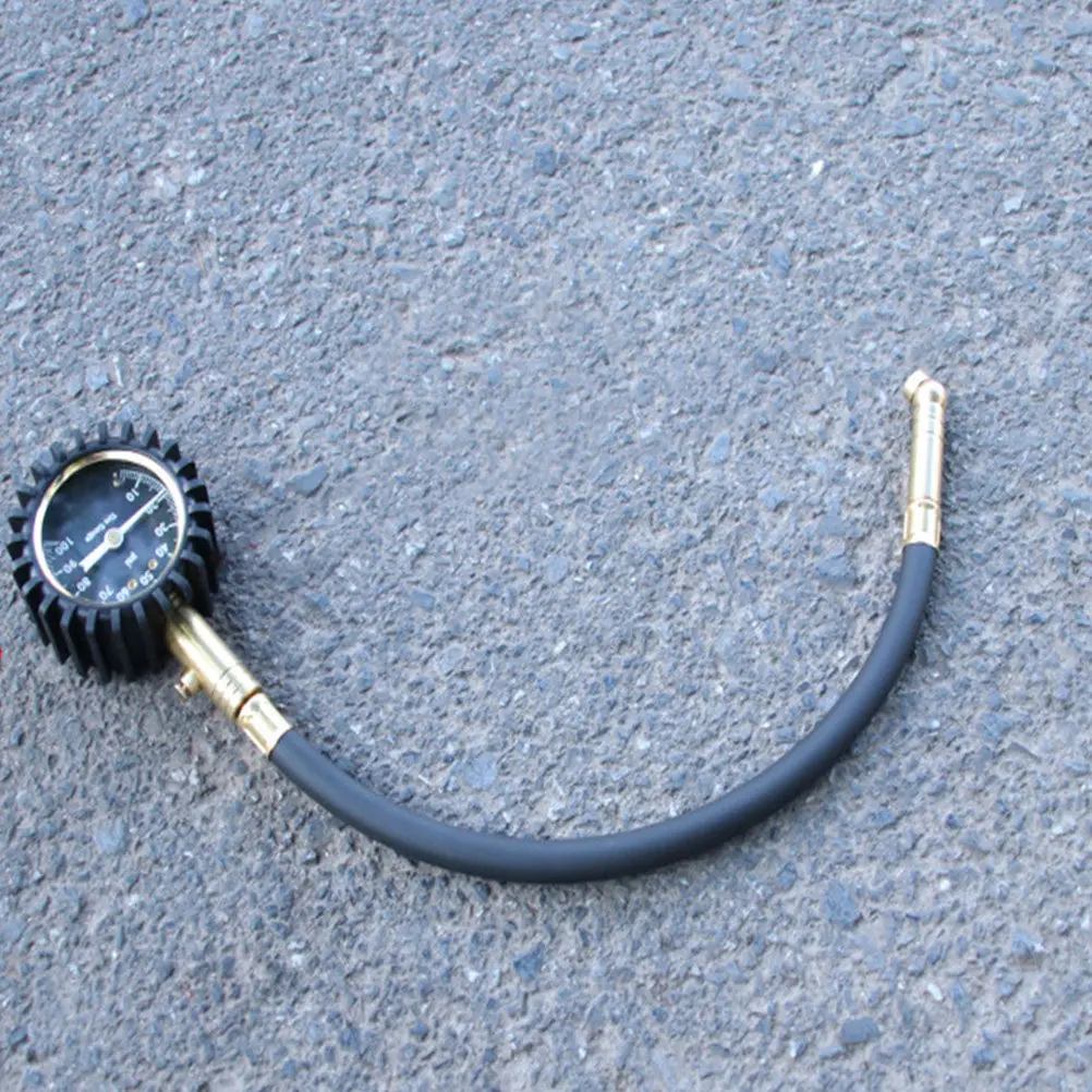Car Tire Pressure Gauge Flexible Hose Air Inflator Meter Portable Tool Fast Accurate Inflation Deflation for Vehicle Tire
Car Tire Pressure Gauge Flexible Hose Air Inflator Meter Portable Tool Fast Accurate Inflation Deflation for Vehicle Tire