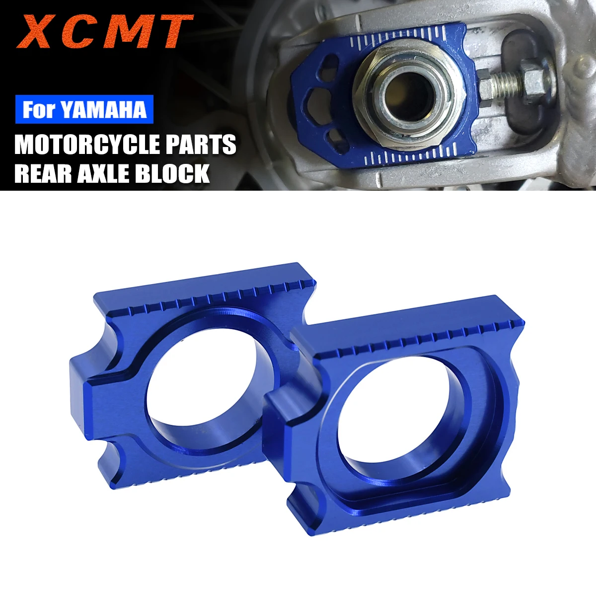 Motorcycle Accessories CNC Aluminum Rear Chain Adjuster Axle Block For YAMAHA YZ450F 2010-2023 YZ250F 2012 2013 2014 2015-2023
Motorcycle Accessories CNC Aluminum Rear Chain Adjuster Axle Block For YAMAHA YZ450F 2010-2023 YZ250F 2012 2013 2014 2015-2023