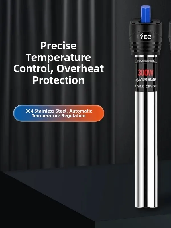Stainless Steel Aquarium Heater Turtle Tank Automatic Constant Temperature Small Size Explosion Proof Heating Rod
Stainless Steel Aquarium Heater Turtle Tank Automatic Constant Temperature Small Size Explosion Proof Heating Rod